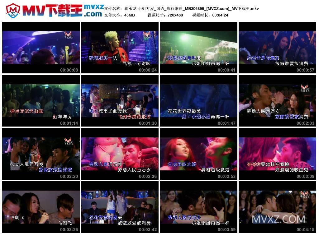 蒋承龙-小姐万岁_国语_流行歌曲_MB206899